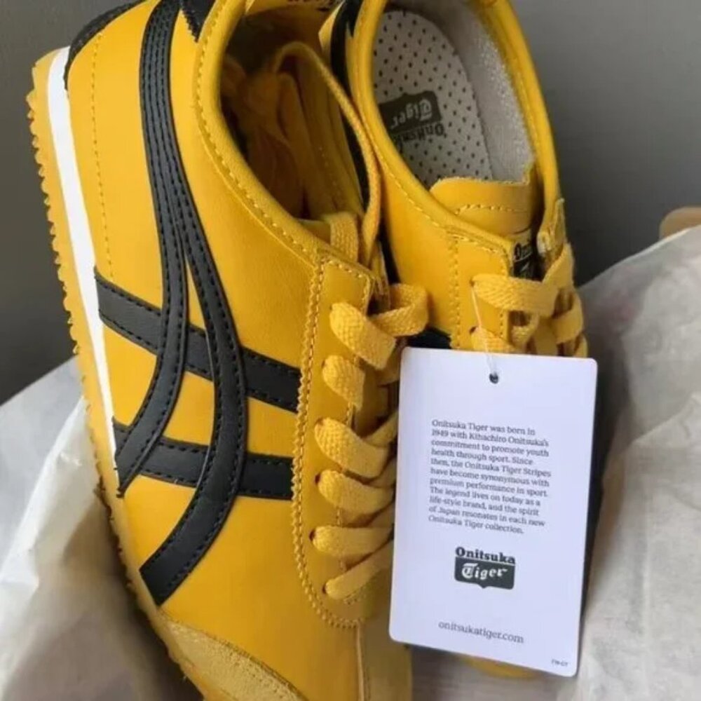Onitsuka Tiger Yellow MEXICO 66 SLIP-ON Series Sneakers - Picture 3 of 6